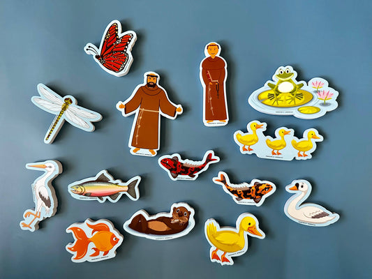 Saintly Heart LLC - St. Francis & Friends Bath Set