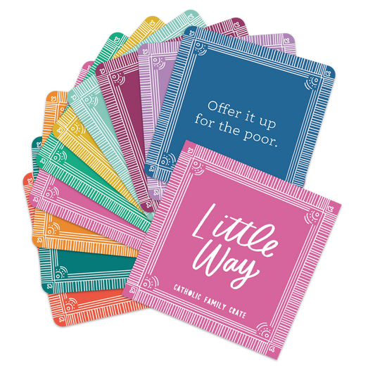 Catholic Family Crate® - St. Thérèse of Lisieux Little Way Inspiration Cards