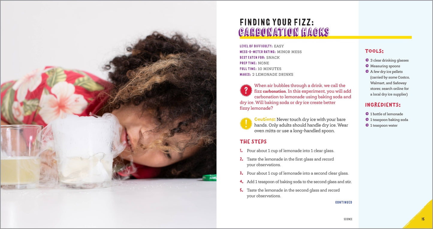 Sourcebooks - Awesome Kitchen Science Experiments for Kids