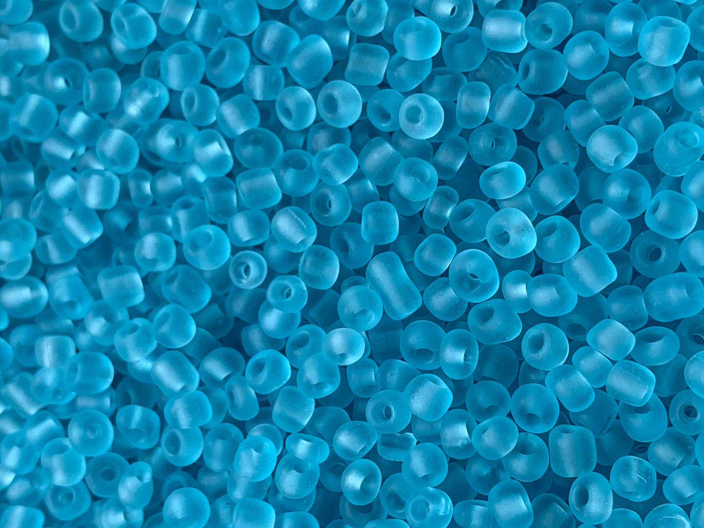 MaddieMayShop - Frost Glass seed beads, 6/m glass beads, Seed Beads Bulk