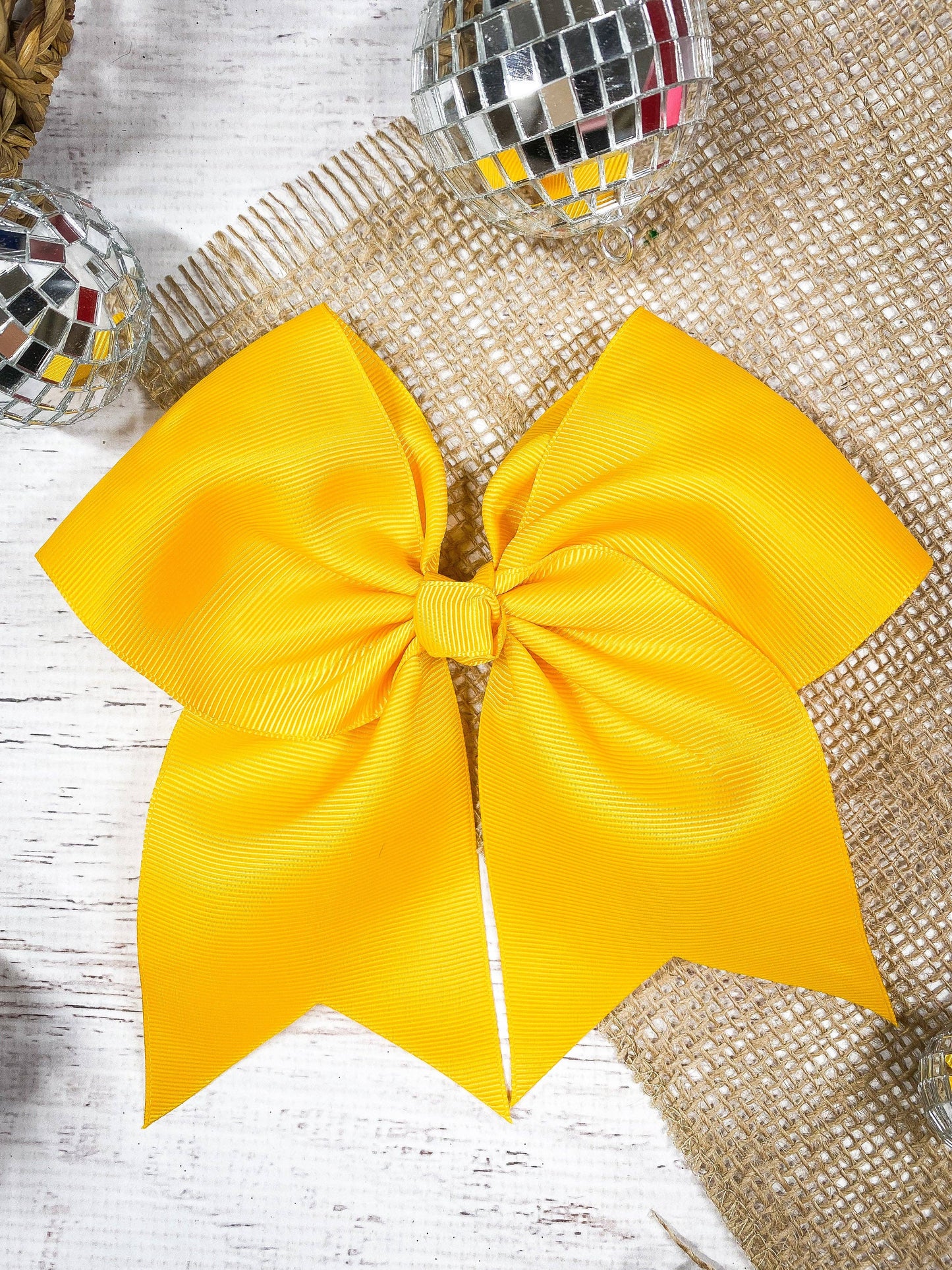 The Hair Bow Company - 6" Cheer Bow - Alligator Clip - 15 Colors - Dance Team Bows