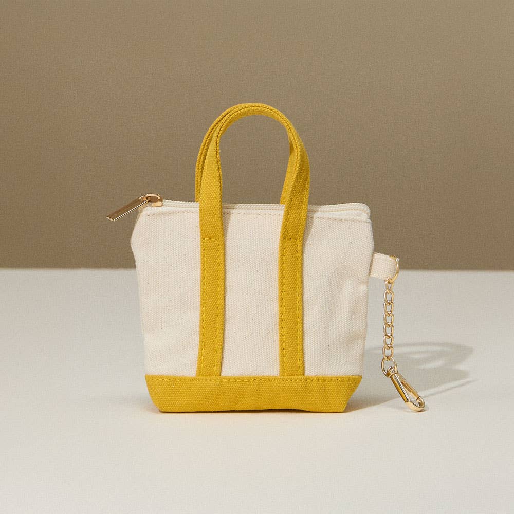 Sensibling Corp. - Mini Canvas Pouch Bag / Bag Charm