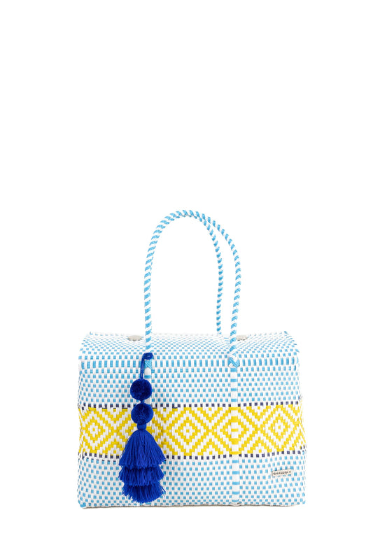 Valerosa - Aqua con Limon Overnight Duffle