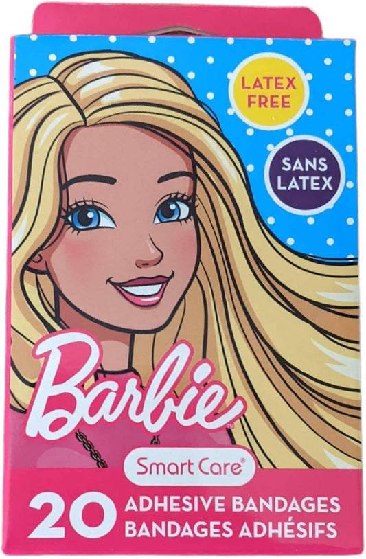 Innovarix - Barbie Themed Sterile Adhesive Kids Bandages - 20ct
