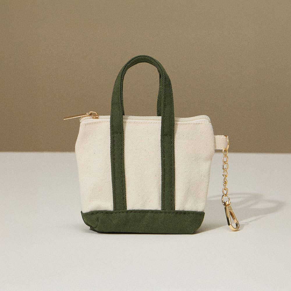 Sensibling Corp. - Mini Canvas Pouch Bag / Bag Charm