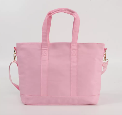 The Loki Shop - Nylon Tote Bag Weekender Bag With Adjustable Strap