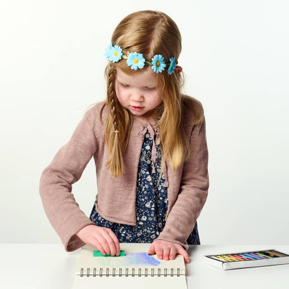 elseware unplug / eco-kids - Pastel Sticks - Talc-Free Oil Pastels - 12 Non-Toxic Colors
