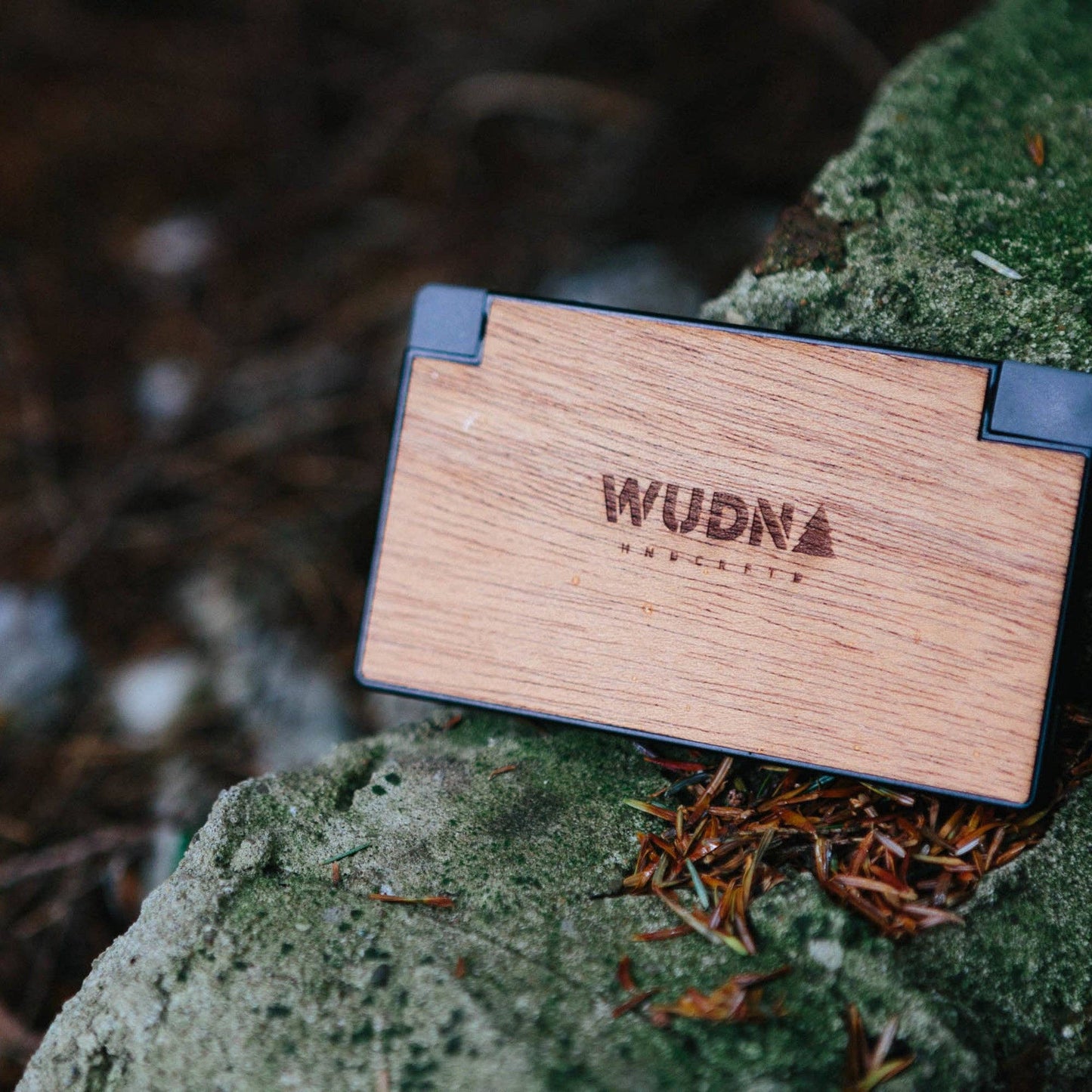 WUDN Handcrafted - Customizable Slim-Dual Wooden Power Bank