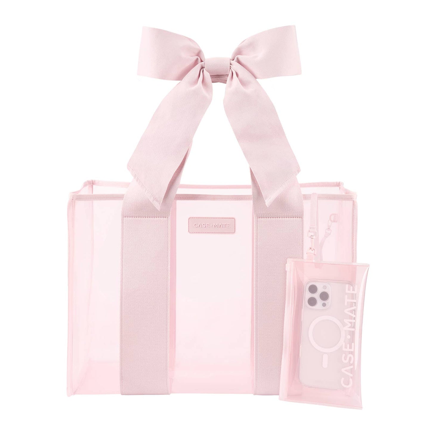 Case-Mate - Special Edition Bow Beach Tote With Phone Pouch