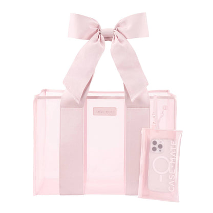Case-Mate - Special Edition Bow Beach Tote With Phone Pouch