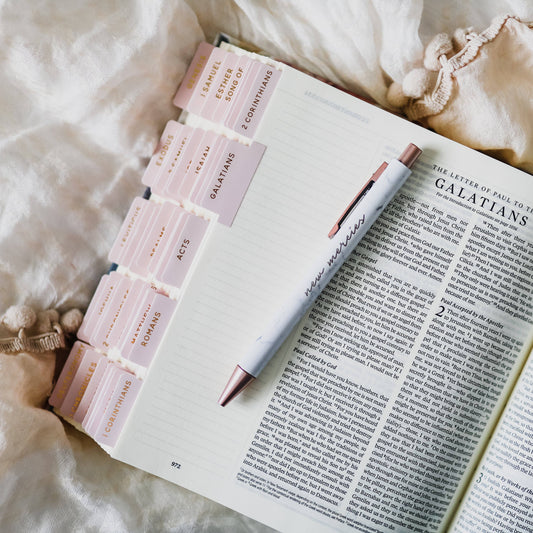The Daily Grace Co - Blush Bible Tabs