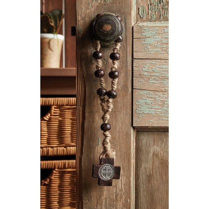 Christian Brands Catholic - St Benedict Door Rosary