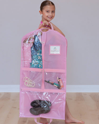 Kendall Country - 35" Garment Bag with pockets for Costumes, Clothing Storage