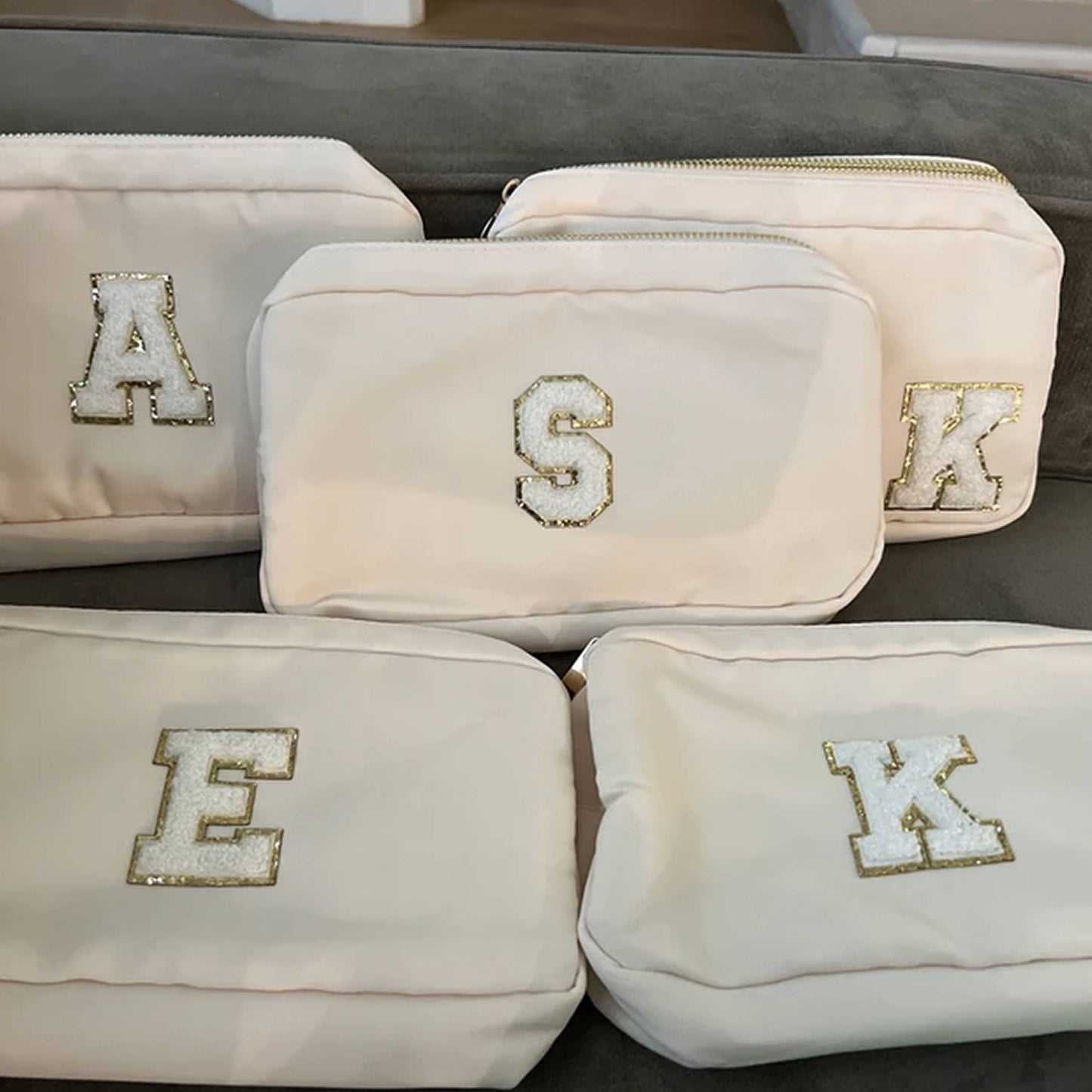The Loki Shop - Nylon Zipper Pouch Medium With Zipper