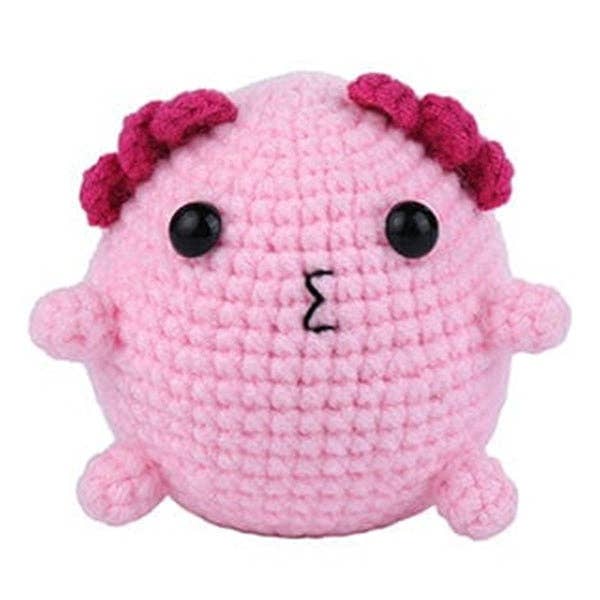 Showcase - The LOOP Brigade: DIY Mini Crochet Kit - Lily the Axolotl