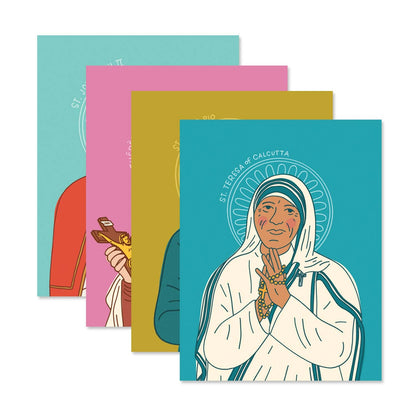 Catholic Family Crate® - Modern Saints Greeting Cards (set of 8)