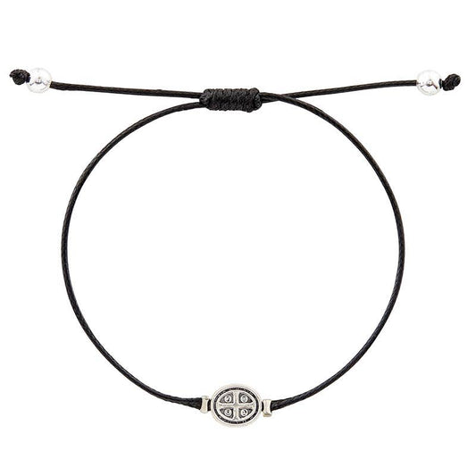 Christian Brands Catholic - St. Benedict Adj Charm Bracel