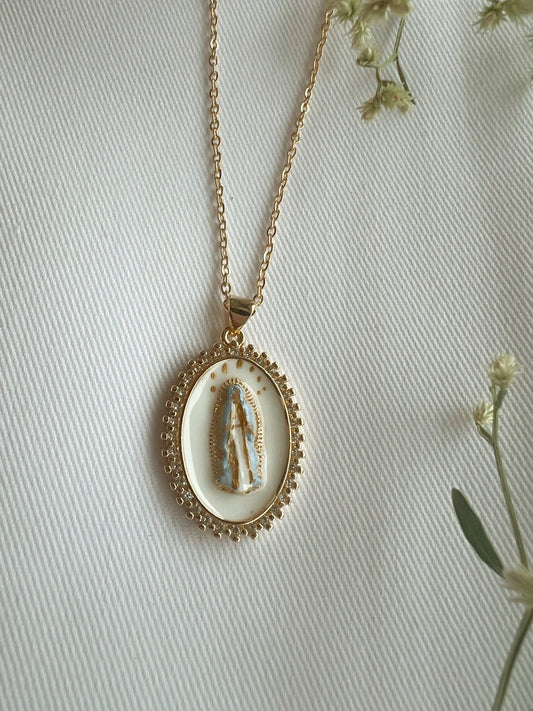 Harleigh Leonards Designs - Immaculate Conception Necklace