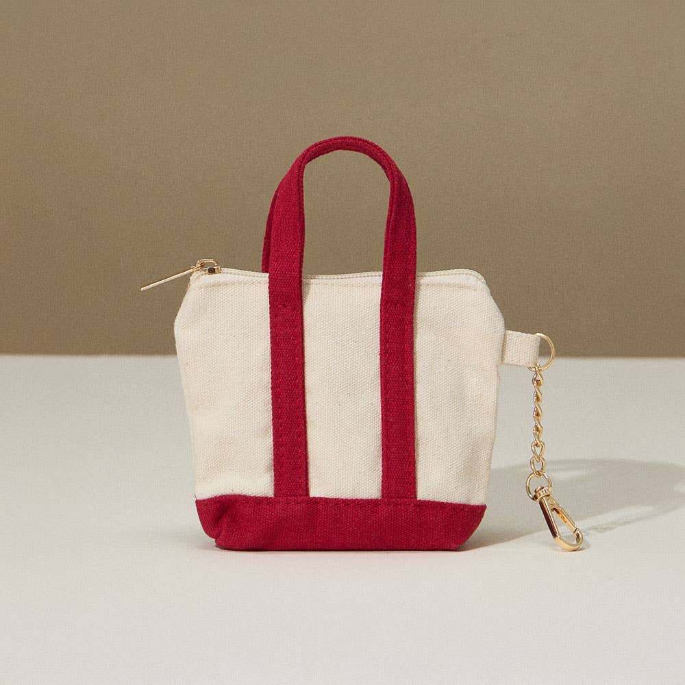 Sensibling Corp. - Mini Canvas Pouch Bag / Bag Charm