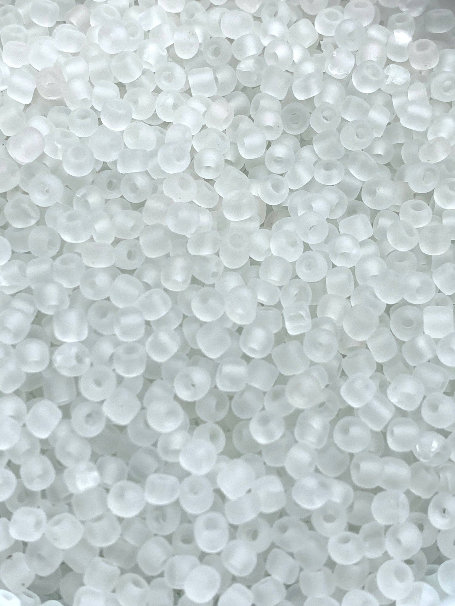 MaddieMayShop - Frost Glass seed beads, 6/m glass beads, Seed Beads Bulk