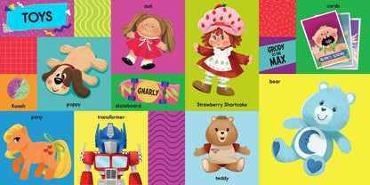 First 100 Words From The 80s (Highchair U/board book)