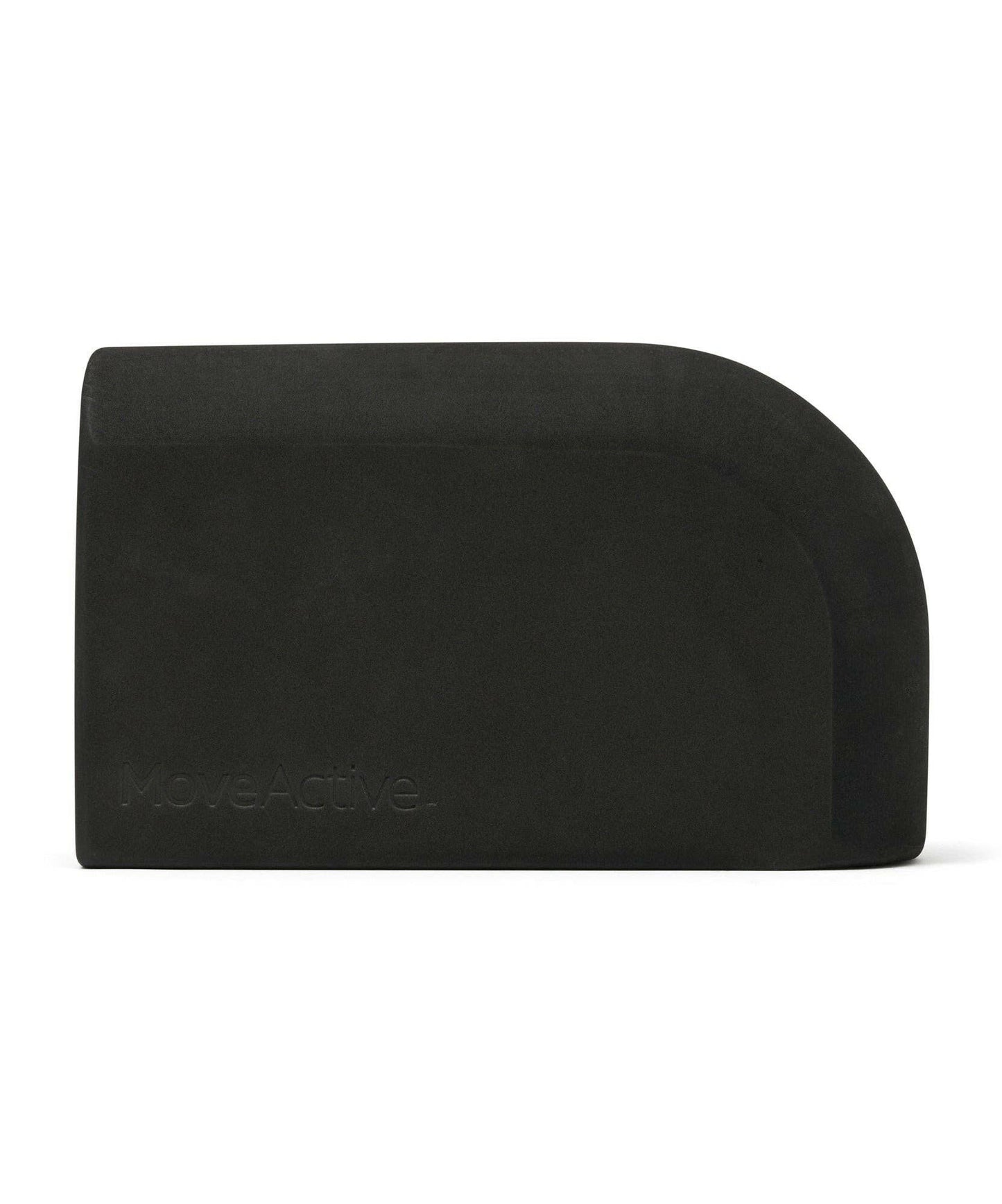MoveActive - Curved Yoga Block - Black