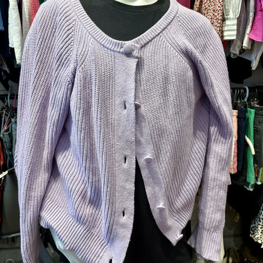 Shiny by Nature Lavender Cardigan