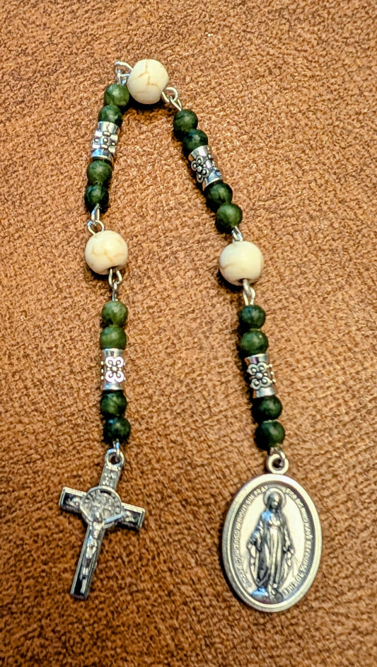 Three Hail Mary chaplet